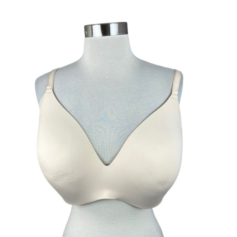 Knix NEW Wing Woman Contour Bra Size 8+ (40/42 F G) Beige Warm Sand Wireless